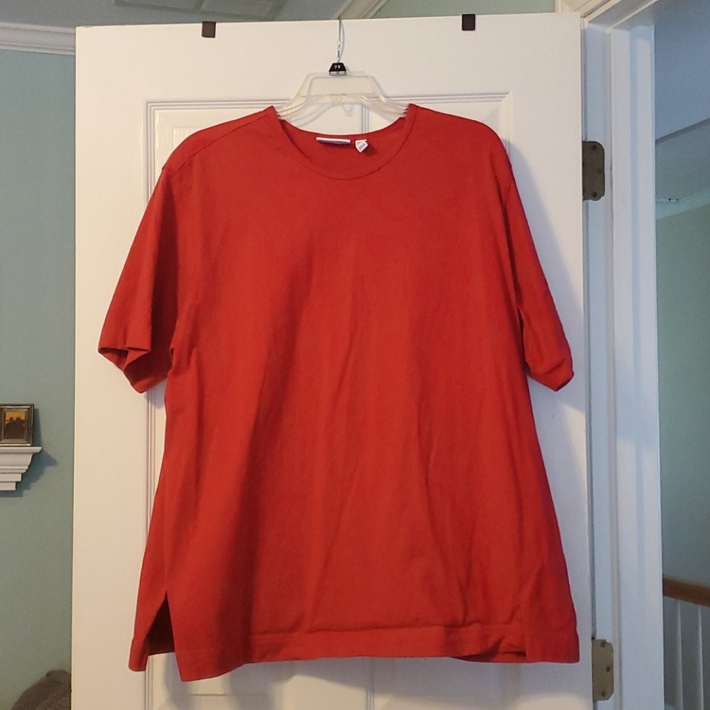Red Denim & Co. T Shirt 2x